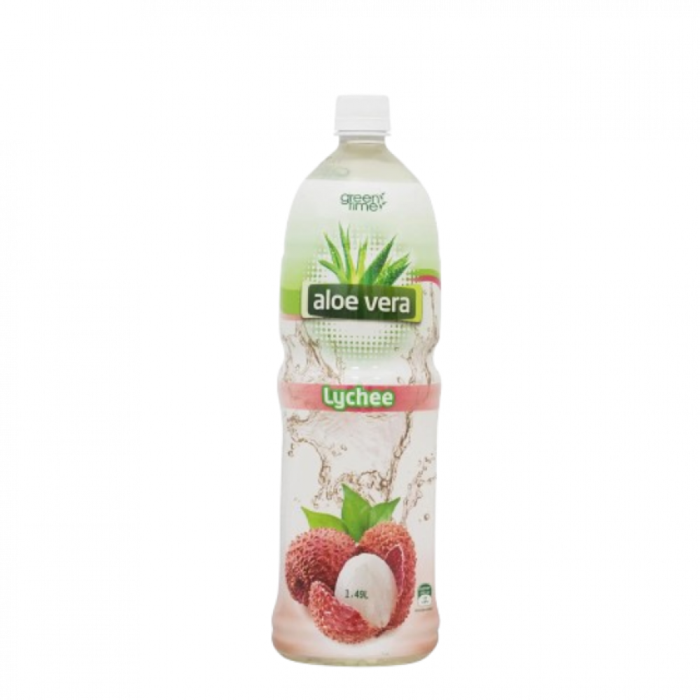 Green Time Aloe Vera Lychee Drink 490ml