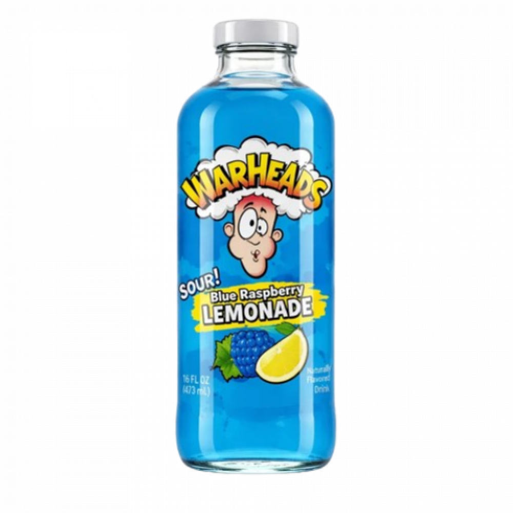Warheads Sour Blue Raspberry Lemonade 473ml
