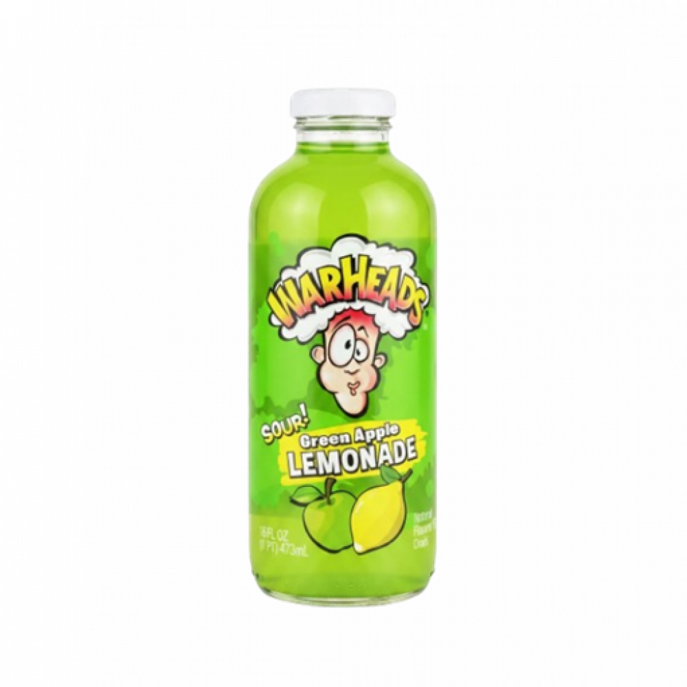 Warheads Sour Green Apple lemonade 473ml