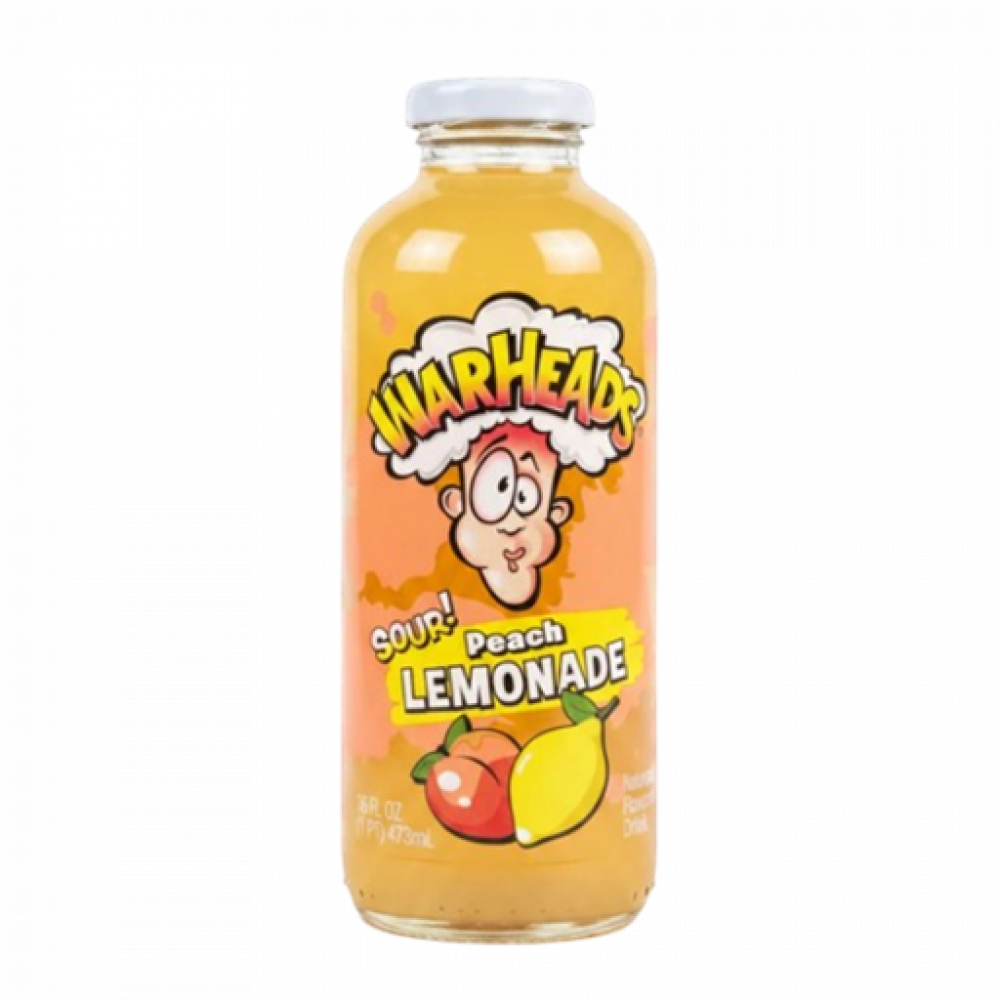 Warheads Sour Peach Apple lemonade 473ml