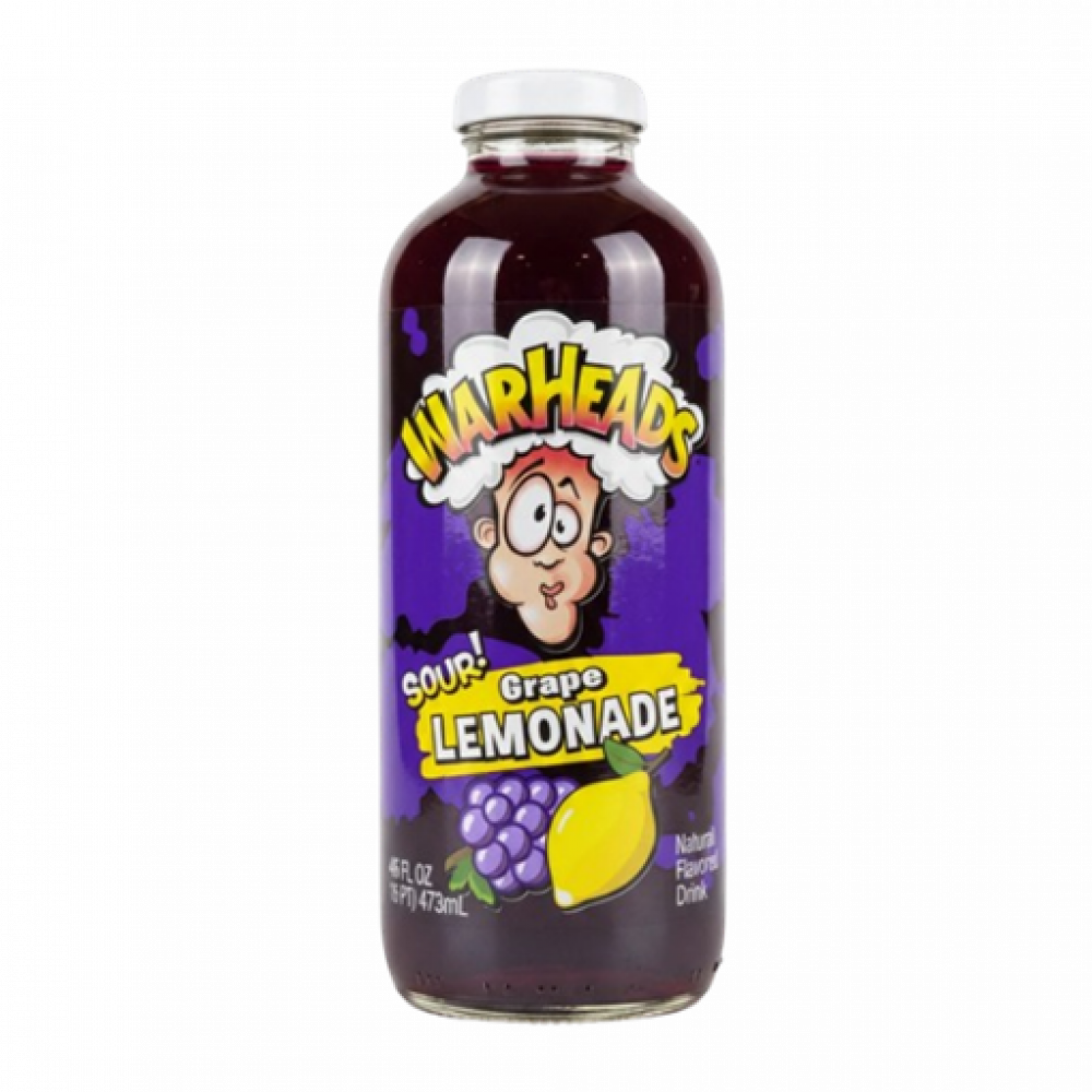 Warheads Sour Grape lemonade 473ml