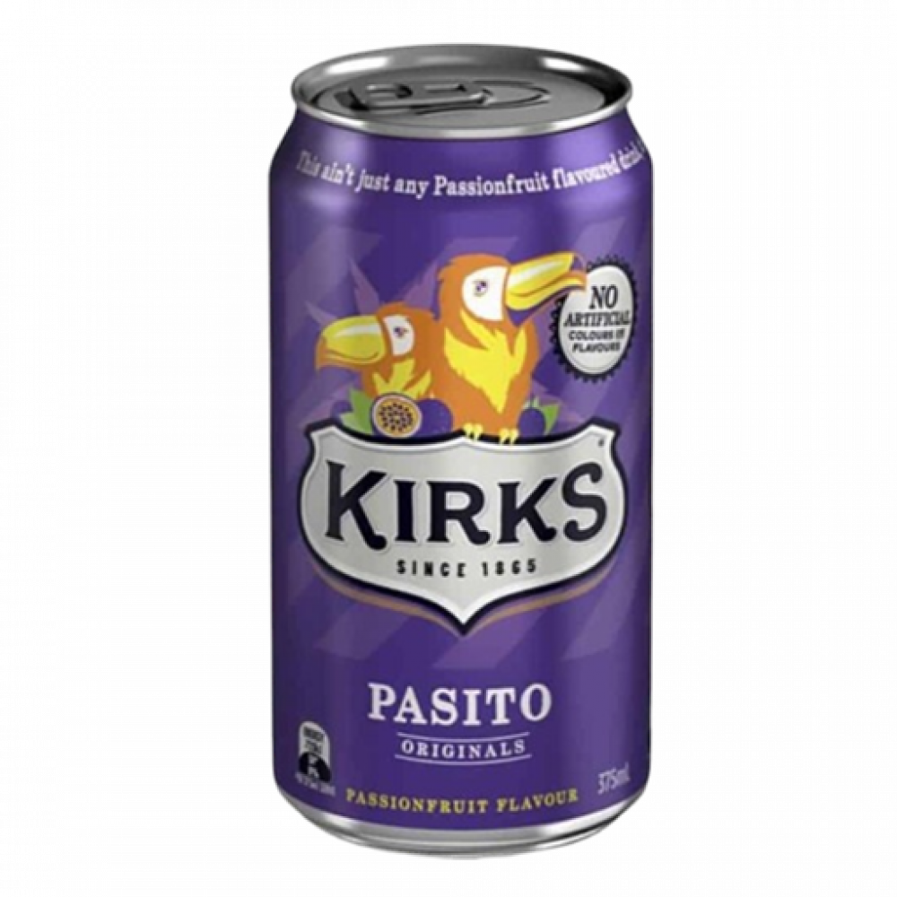 Kirks Pasito Passionfruit 375ml