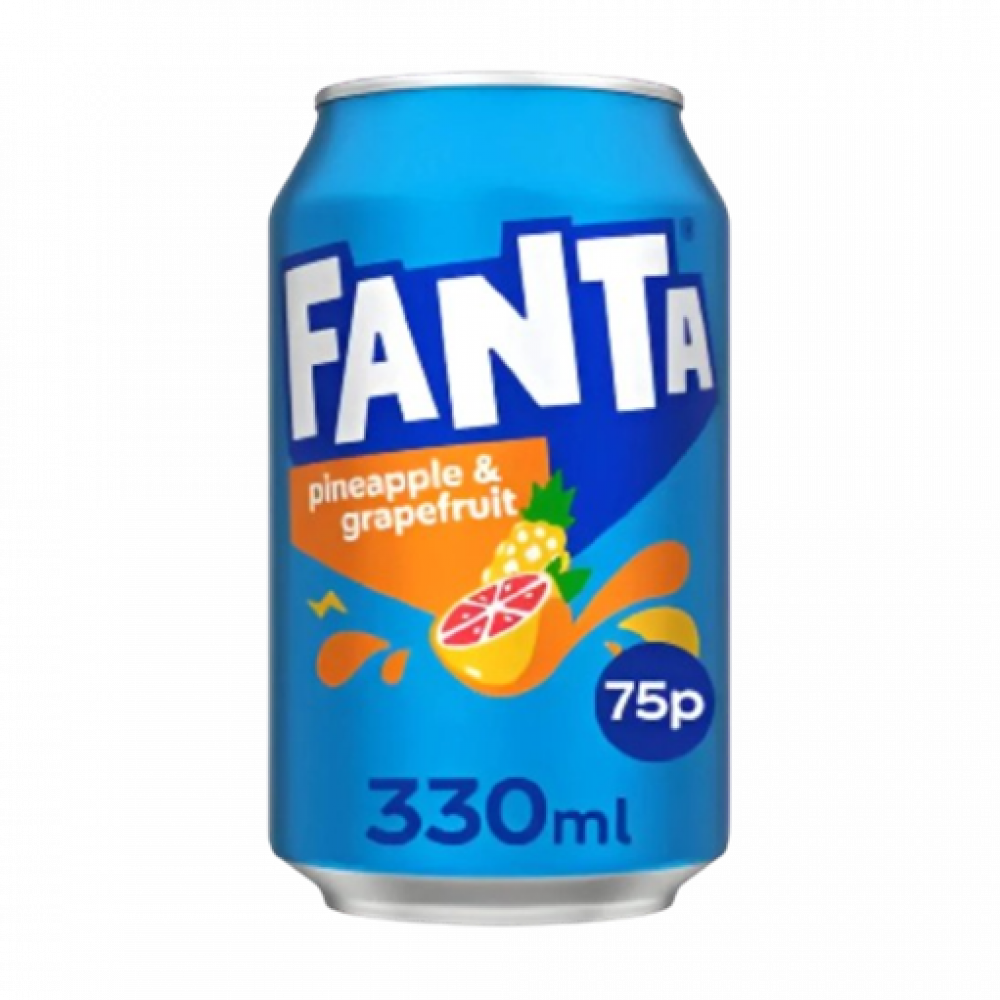 Fanta Pineapple & Grapefruit Can 330ml