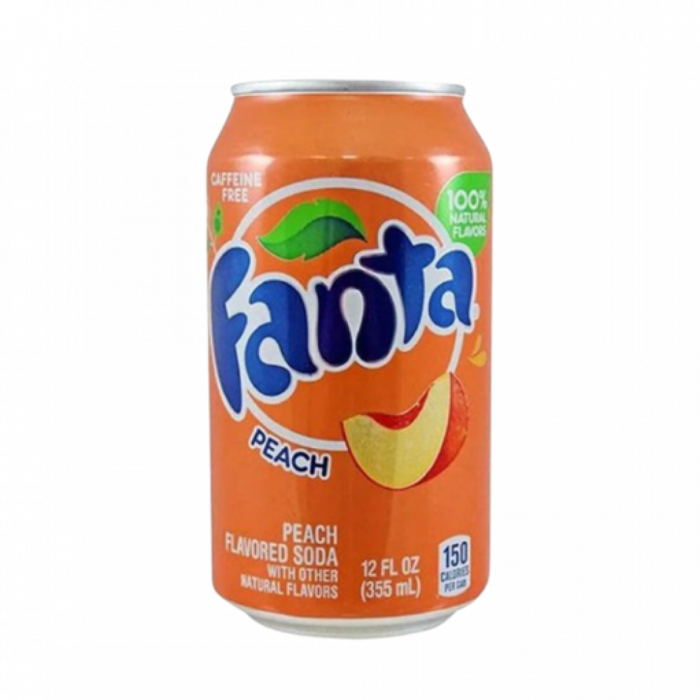 Fanta Peach Can 330ml