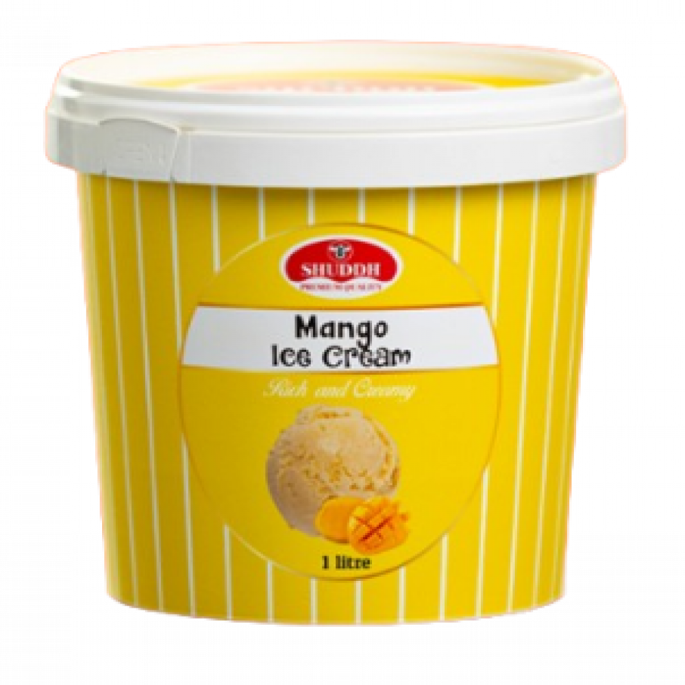 Shuddh Mango Ice Cream 1L