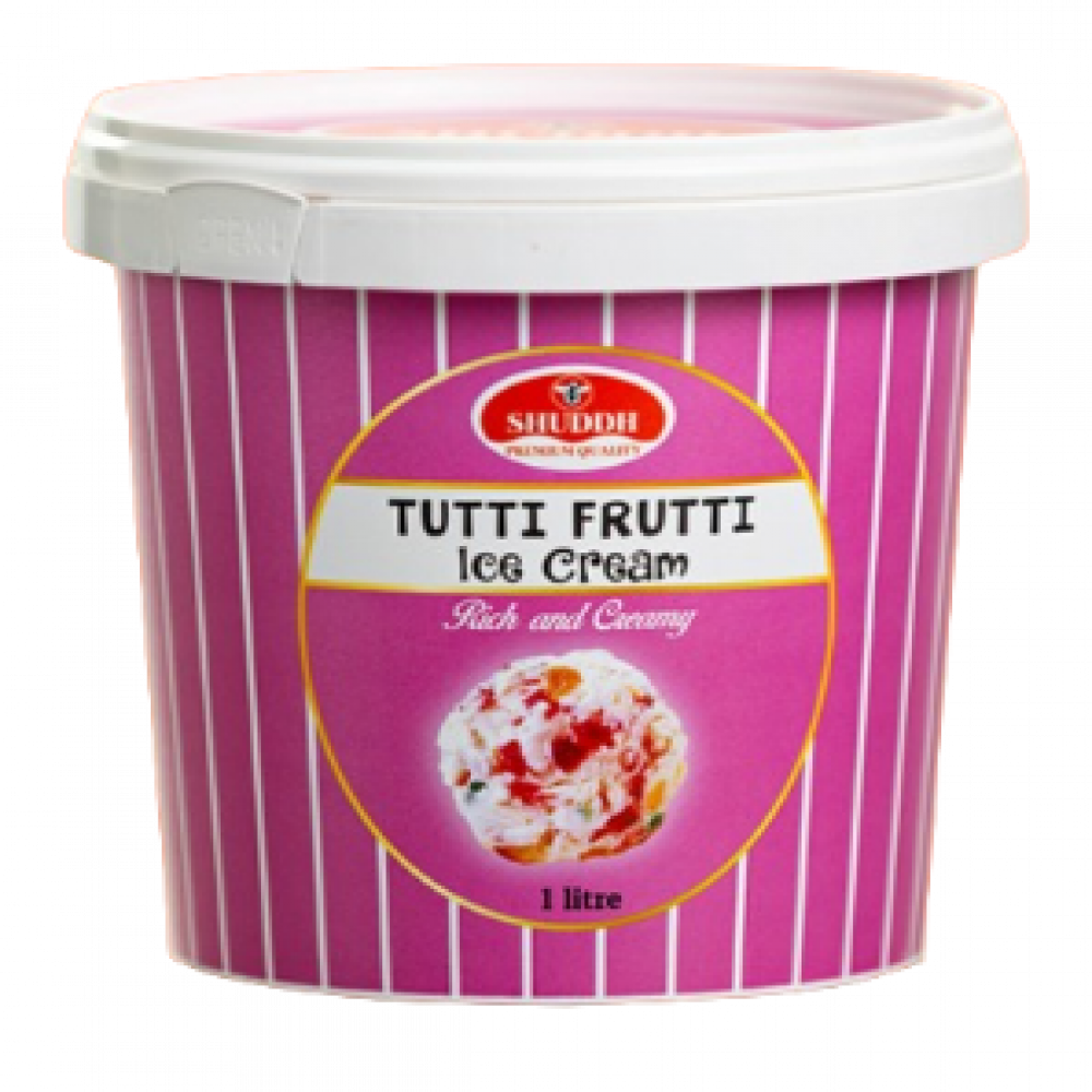 Shuddh Tutti Frutti Ice Cream 1L