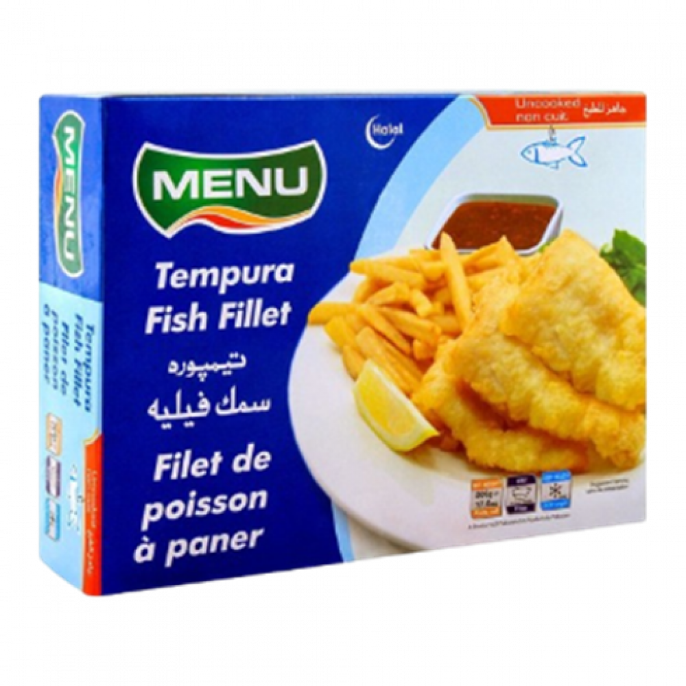 Menu tempura Fish Fillet 500g