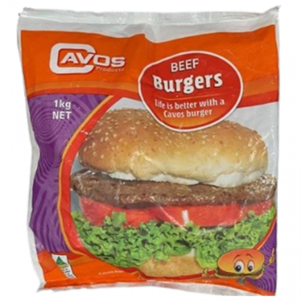 Cavos Beef Burgers 1kg