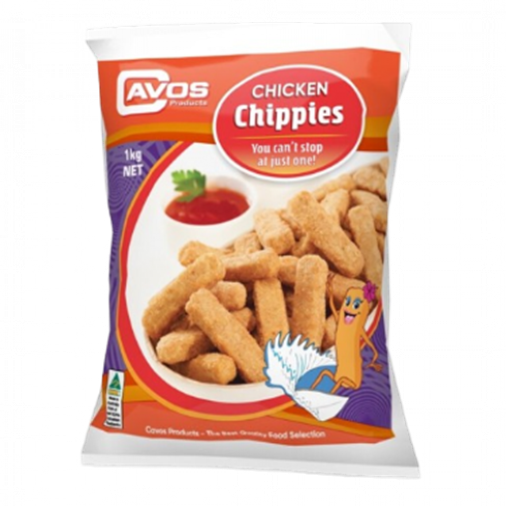 Cavos Chicken Chippies 1kg
