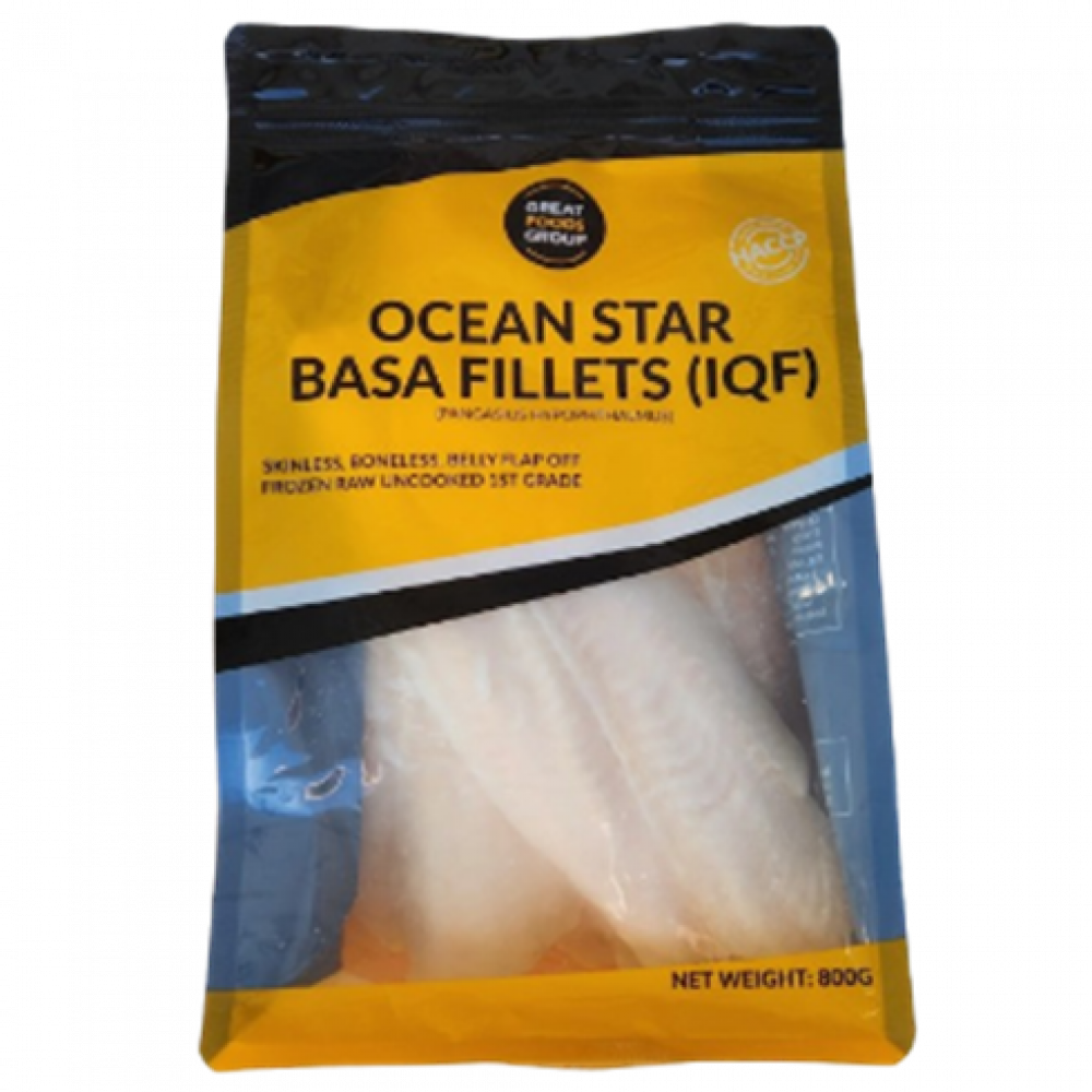 Basa Fish Fillets 800g
