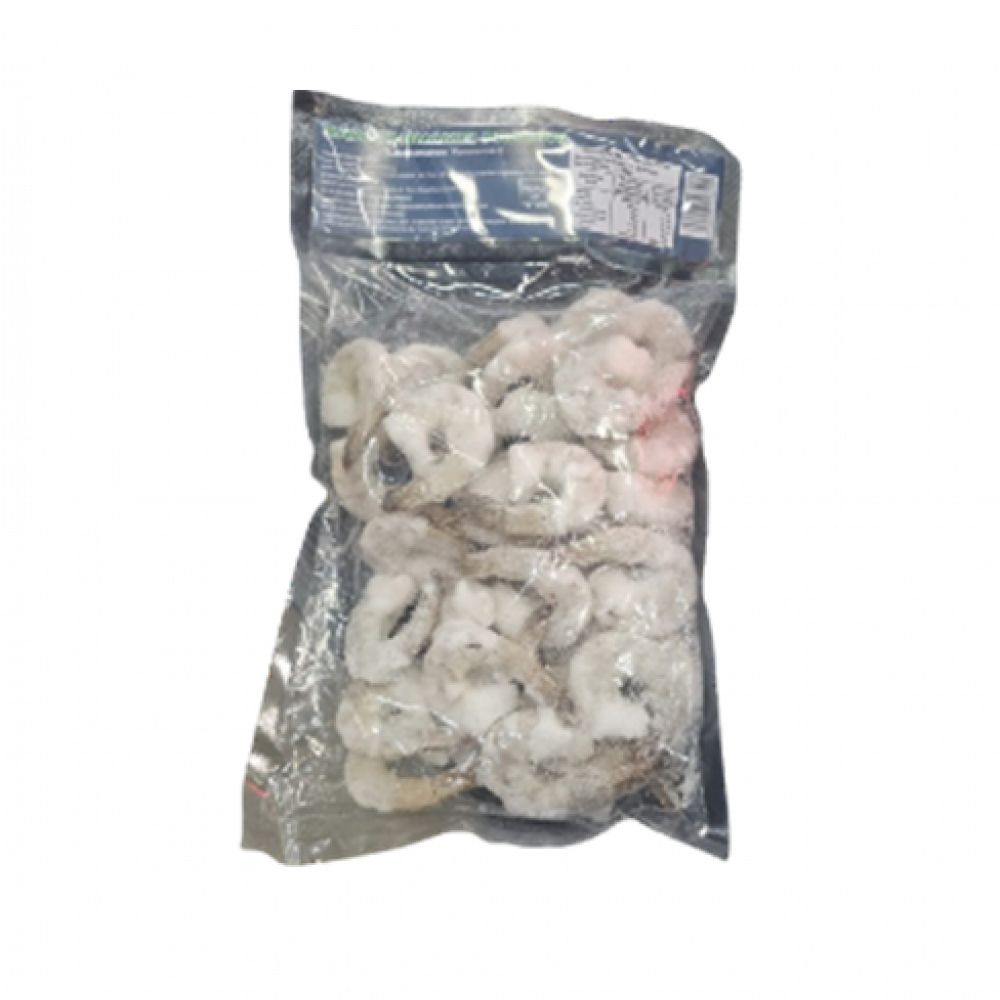 Raw Vannamei Prawns Peeled Tail On 700g