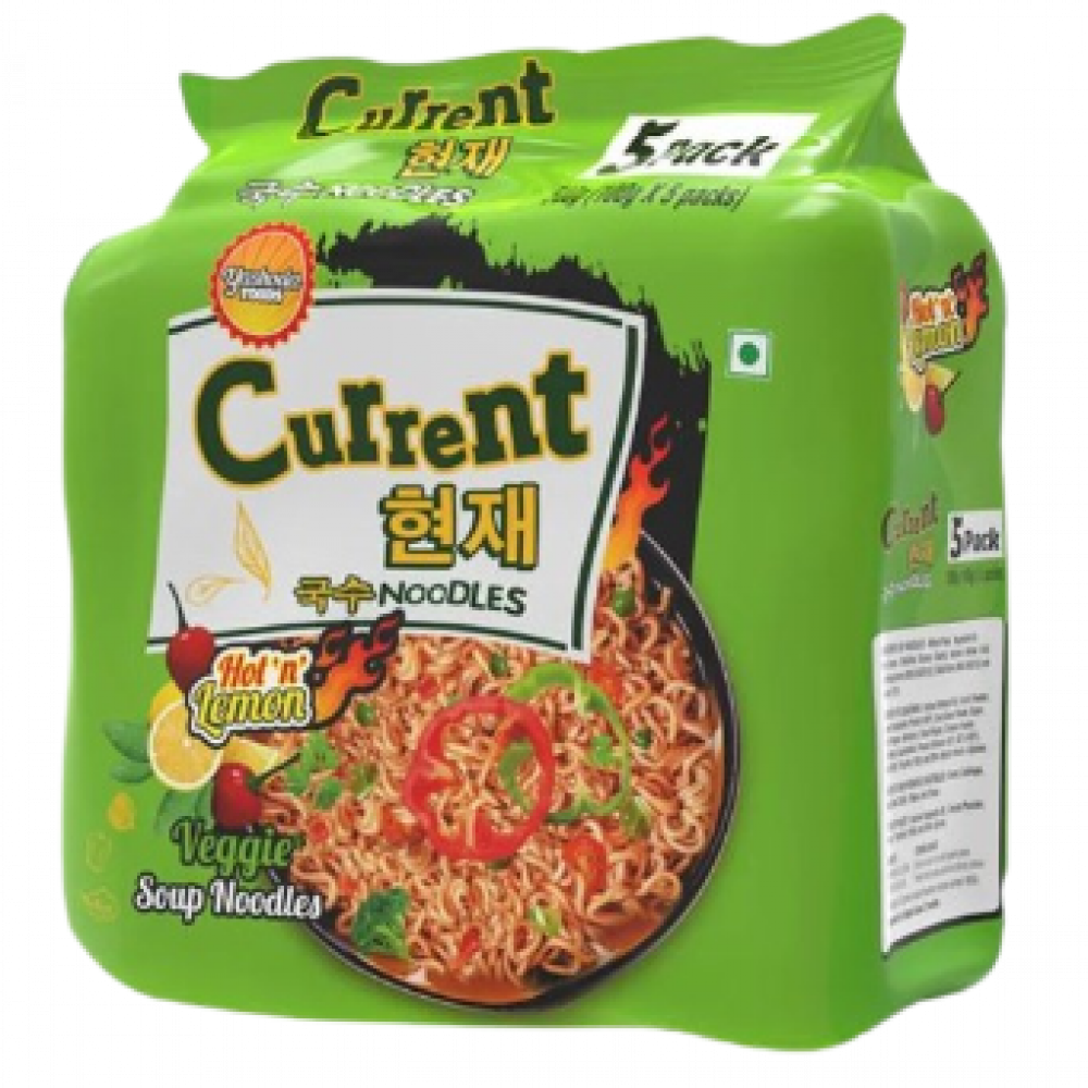 Current Noodles Hot N Lemon 5Pk
