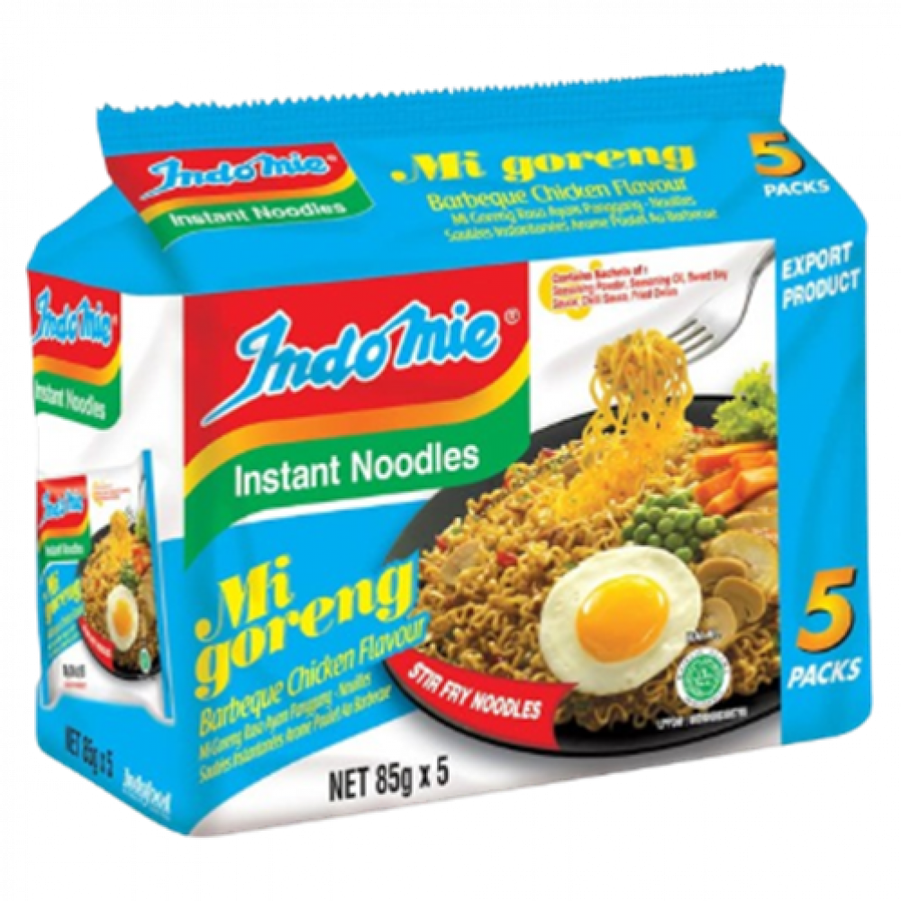 INDOMIE Instant noodles Barbeque Chicken 85g 5pk