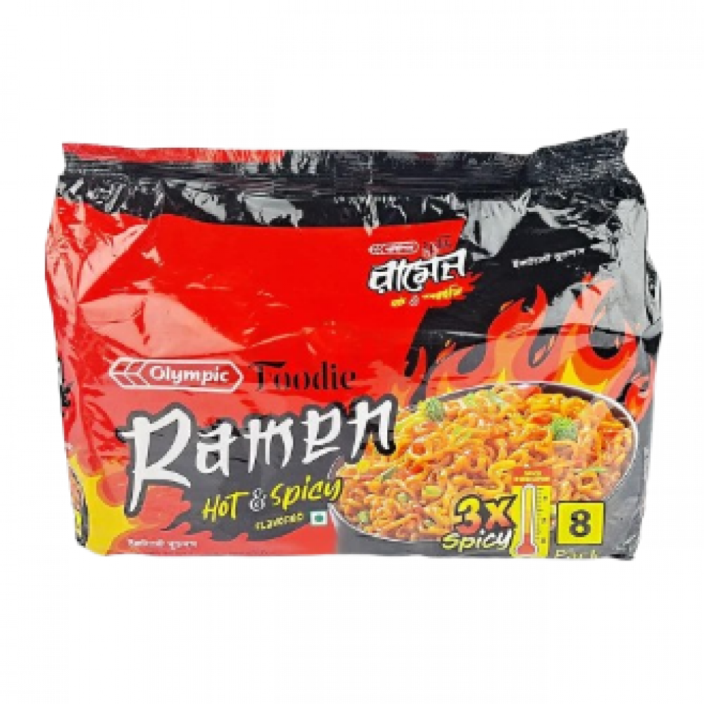 Olympic RAMEN Hot & Spicey Noodles 5x62g