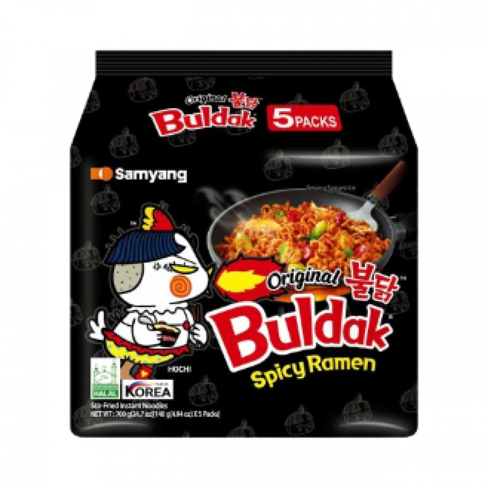 BULDAK Black Hot Chicken 140G