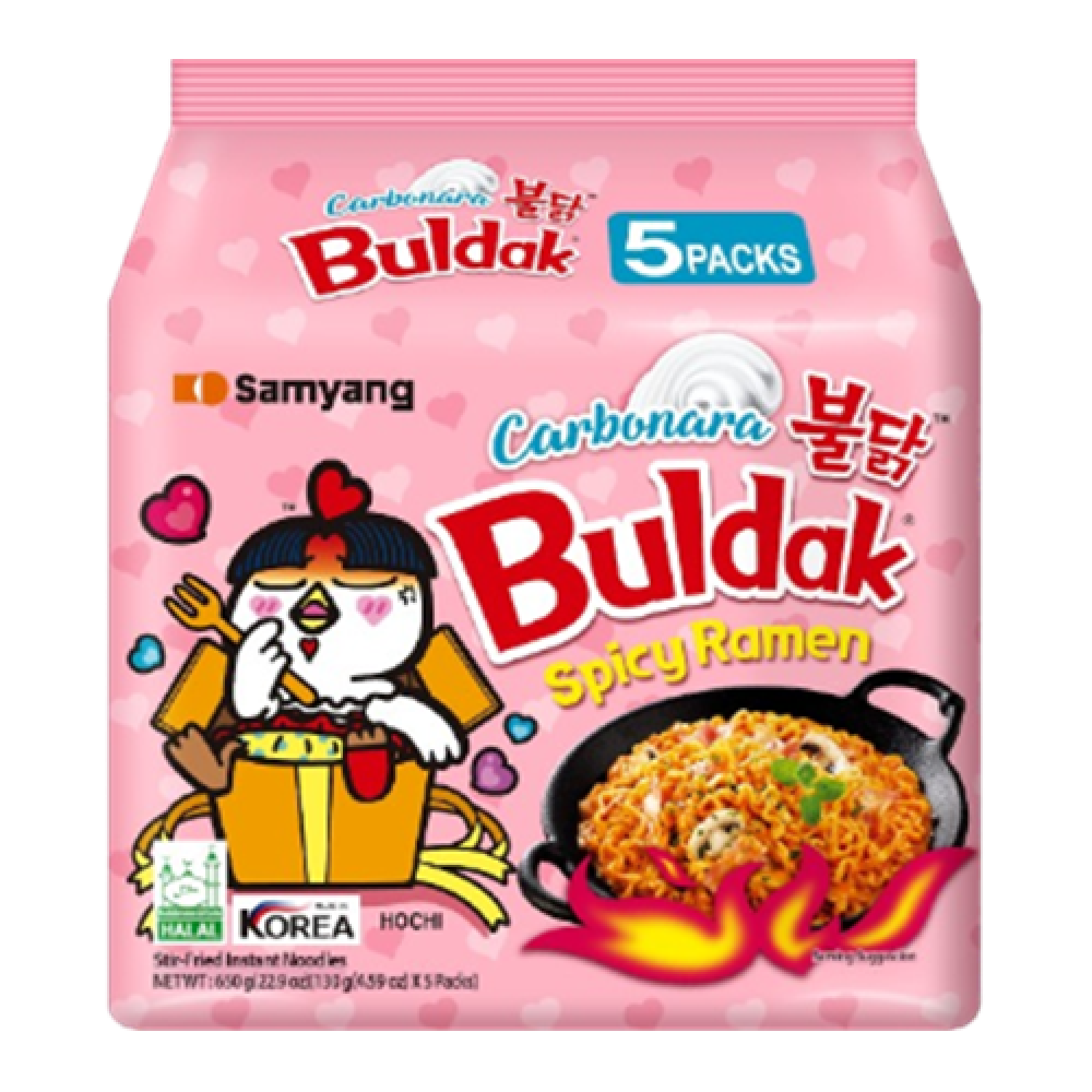 BULDAK Hot Chicken Carbonara 130G